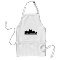 Indianapolis Skyline Apron