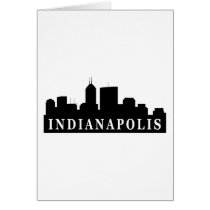 Indianapolis Skyline Cards