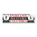 INDIANS COLUMBUS bumper stickers