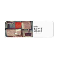 Indians in space #2 custom return address label