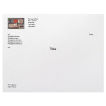 Indians in space #2 custom letterhead