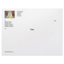 Indians in space #5 personalized letterhead