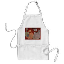 Indians in space #7 apron