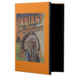 Indians of the Northwest - Indian Chief & Teepee iPad Air Cases