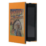 Indians of the Northwest - Indian Chief & Teepee iPad Mini Covers