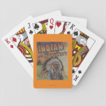 Indians of the Northwest - Indian Chief & Teepee Playing Cards