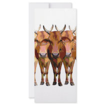 India's cow custom rack cards