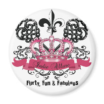 Indie Allure Round Magnet