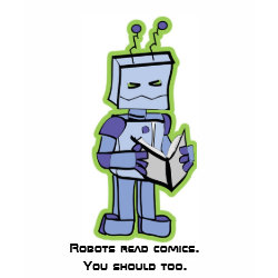 Indie Comics Review - Robot Shirt shirt