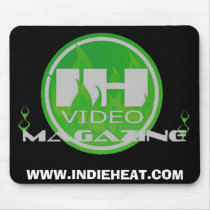 INDIE HEAT VIDEO MAGAZINE MOUSE PAD mousepads