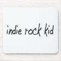 Indie Rock Kid mousepads