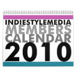 Indie Style Media Members Calendar 2010