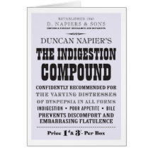 Indigestion Compound Card