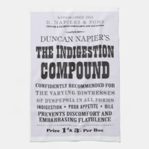 Indigestion Tea Towel