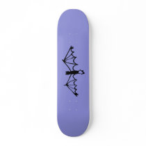 Indigo Blue Funny Little Bat skateboards