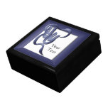 Indigo Comedy Tragedy Theatre Mask Large Gift Box
