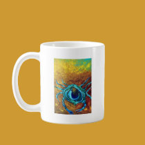Indigo Crab mugs