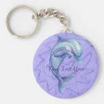 Indigo Dolphin Keychain