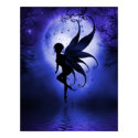 Indigo Fairy 11 x 14 Poster posters by artbyjulie Indigo Fairy 11 x 14 Poster posters