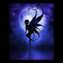 Indigo Fairy 11 x 14 Poster posters