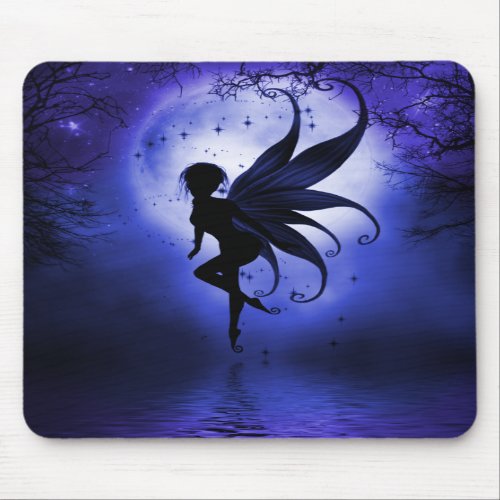 Indigo Fairy Mousepad mousepad