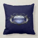 Indigo personalized American MoJo Pillow