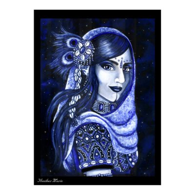 Indigo  Poster by MysticDanceCompany