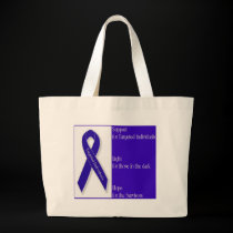 Indigo Ribbon Carry Bag by gangstalking Indigo Ribbon Carry Bag