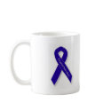 Indigo Ribbon Line mugs