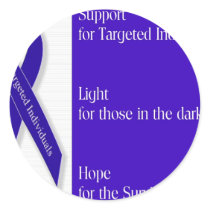 Indigo Ribbon stickers