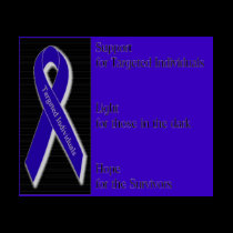 Indigo Ribbon t-shirts