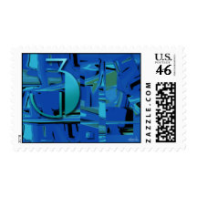 Indigo Three Postage