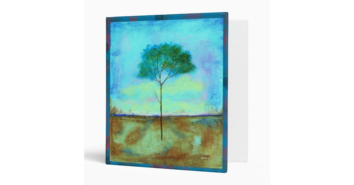 Individual Binder From Original Art Painting Zazzle