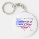 Individual Democratic Commandment #3 Key Chain