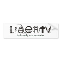 Individual Liberty Bumper Stickers