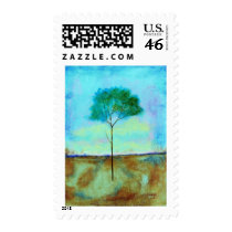 Individual Medium Postage Stamps From Painting