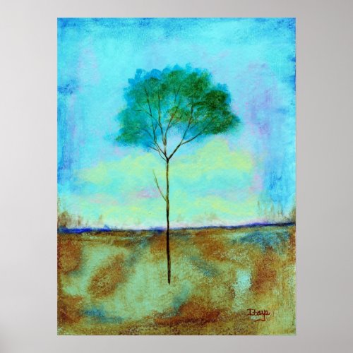 Individual - Print Poster - From Original Painting print