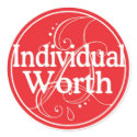 Individual Worth Sticker by greenjellocarrots Individual Worth Sticker