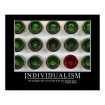 Individualism Poster posters