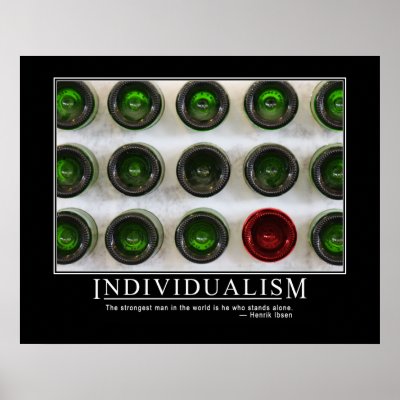 Individualism Poster by