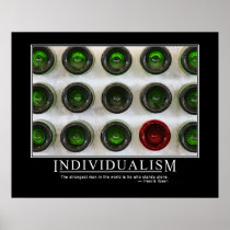 Individualism Poster posters