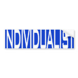 Individualist Bumper Sticker