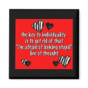 Individuality magnets