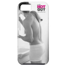 Individuo caliente diario que afeita la caja del i iPhone 5 Case-Mate cobertura