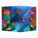 Indo Pacific Coral Reef Fish Binder