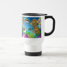 Indo Pacific Reef Fish Travel Mug
