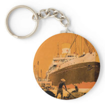 Indochine Chargeurs Reunis Key Chain
