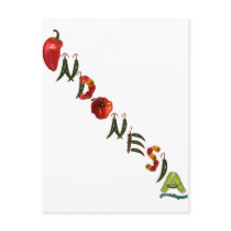 Indonesia Chili Peppers postcards by chili_state Indonesia Chili Peppers postcards
