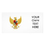 Indonesia Coat of Arms Customized Photo Card