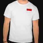 Indonesia Flag Map Basic T-Shirt